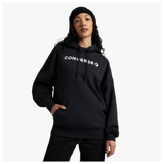 Converse Γυναικείο φούτερ Wordmark Fleece Hoodie EMB